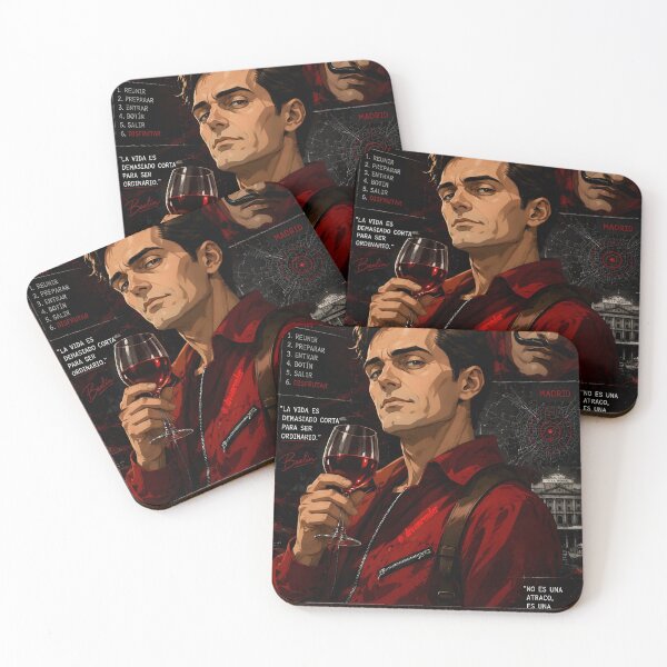 Item preview, Berlin Money Heist Movie Poster designed and sold by CrazyRedBubble1.