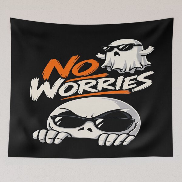 Item preview, No Worries Ghost Sunglasses Funny Halloween designed and sold by Custom Crest.