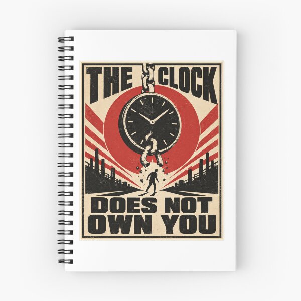 Item preview, The Clock Does Not Own You — Dystopian Art designed and sold by screenpromos.