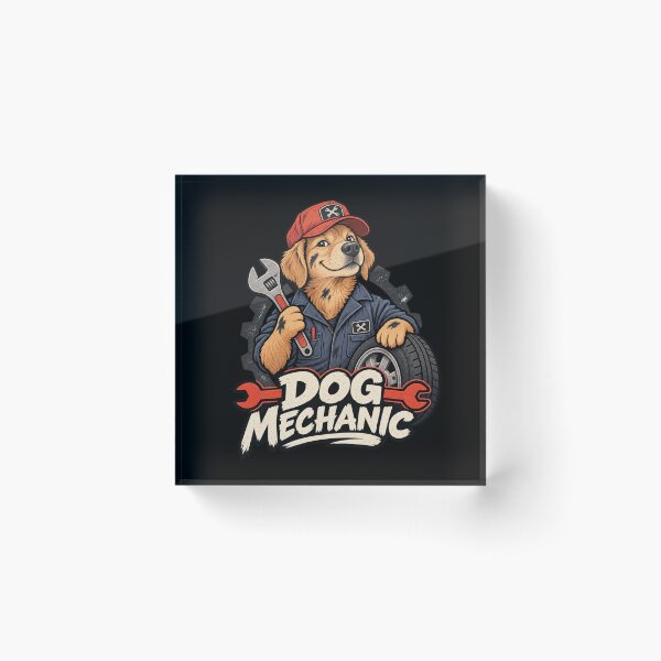 Item preview, Dog Mechanic designed and sold by Konvero.