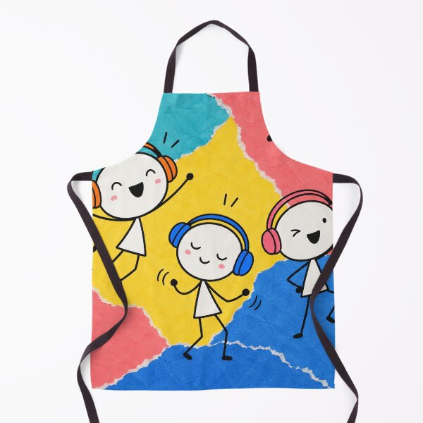 Item preview, Happy Fynky Kids Dancing Together designed and sold by Qenlo.