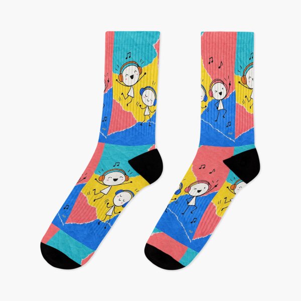 Item preview, Happy Fynky Kids Dancing Together designed and sold by Qenlo.