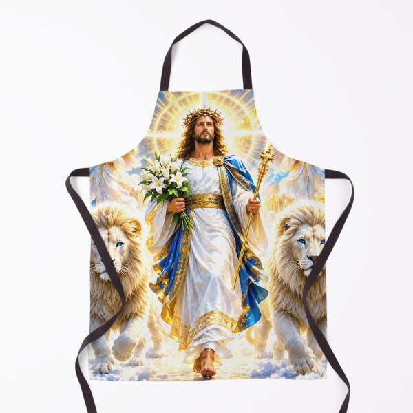 Item preview, Jesus Christ With Lions in Heaven designed and sold by MagicCrystal.