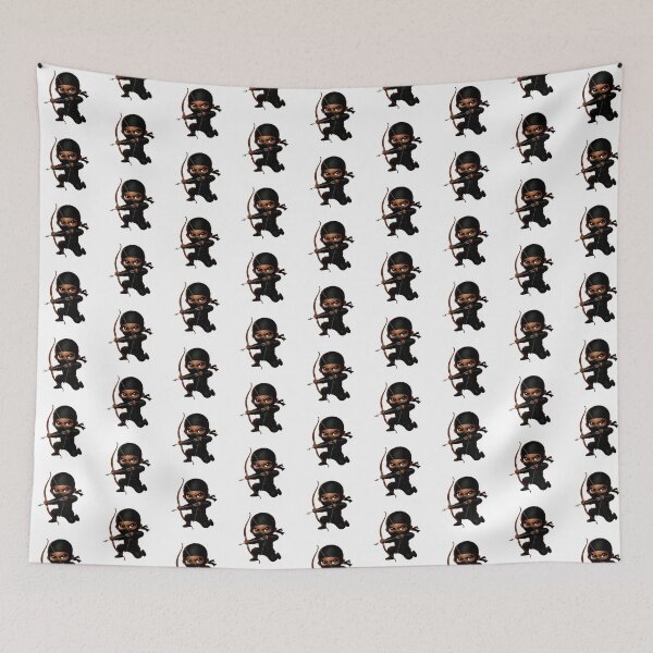 Item preview, Ebony Male: Li'l Ninja Collection  designed and sold by EscapeArtist13.