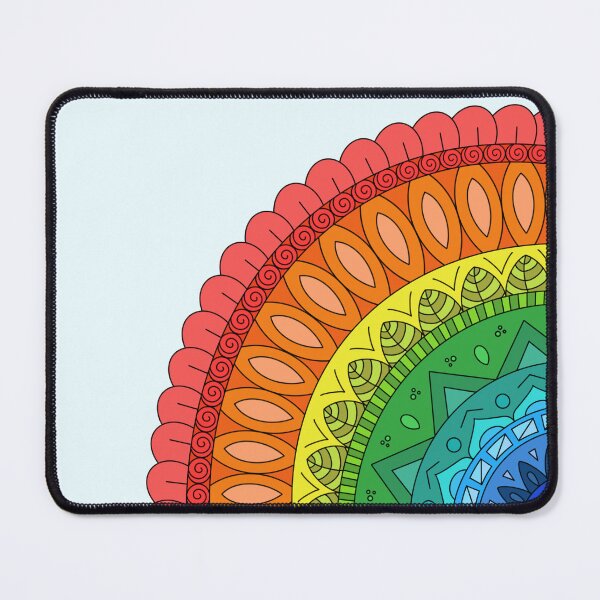 Item preview, Joyful Spectrum – Rainbow Geometric Mandala designed and sold by MKFDesigns.