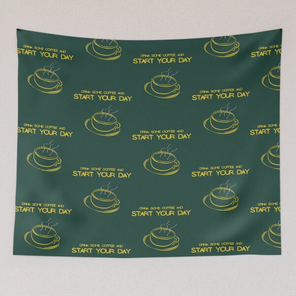 Item preview, Drink Some Coffee And Start Your Day  designed and sold by GowanusClub.
