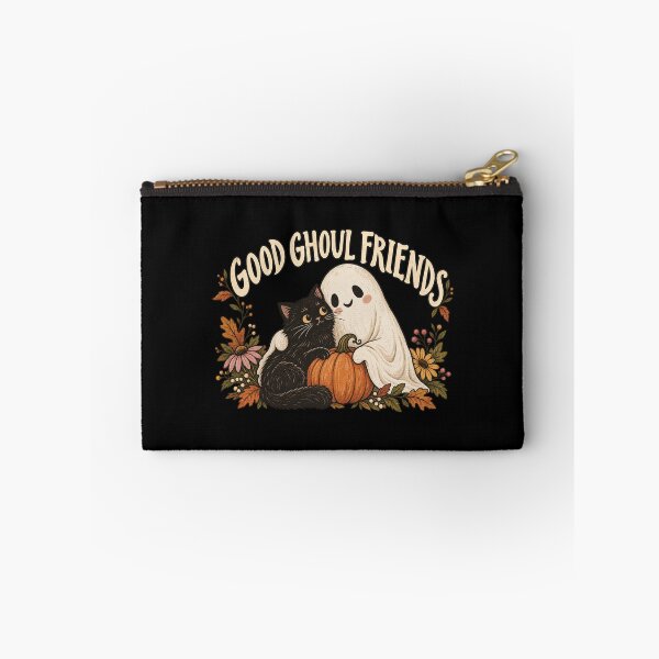 Item preview, Good Ghoul Friends Ghost Cat and Pumpkin designed and sold by AMICO77.
