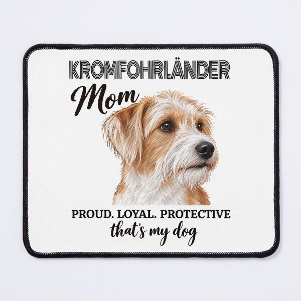 Item preview, Kromfohrländer Kromi Dog Mom designed and sold by Loona97.