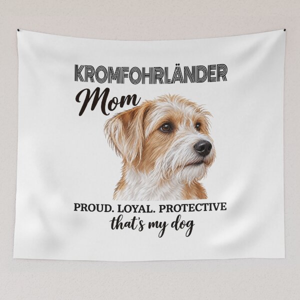 Artikelvorschau, Kromfohrländer  Kromi  Dog Mom entworfen und verkauft von Loona97.