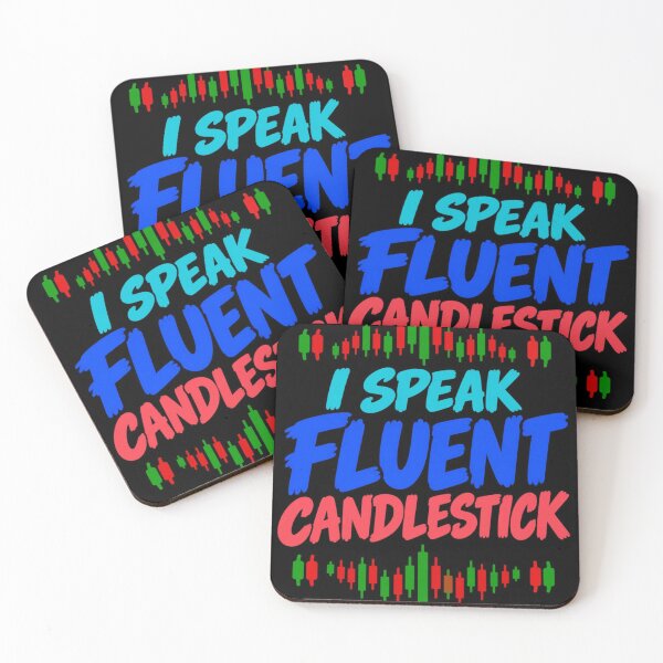 Item preview, Speak Fluent Candlestick Trader Humor designed and sold by AuricFlow.