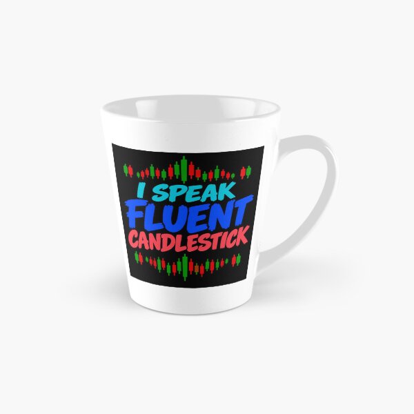 Item preview, Speak Fluent Candlestick Trader Humor designed and sold by AuricFlow.