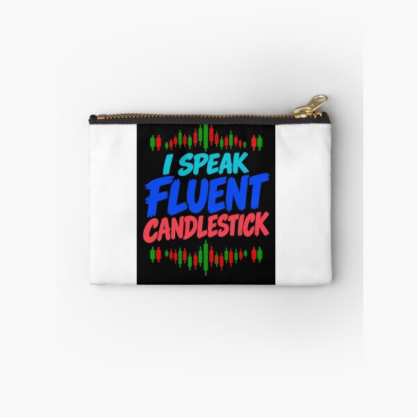 Item preview, Speak Fluent Candlestick Trader Humor designed and sold by AuricFlow.
