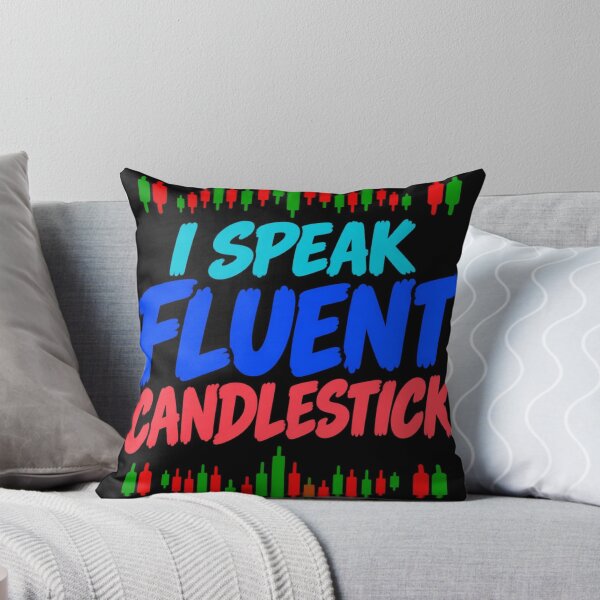 Item preview, Speak Fluent Candlestick Trader Humor designed and sold by AuricFlow.