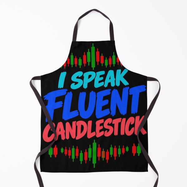 Item preview, Speak Fluent Candlestick Trader Humor designed and sold by AuricFlow.