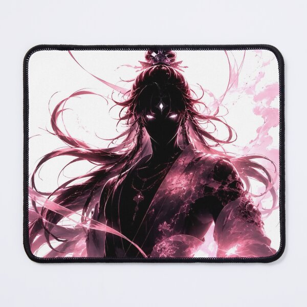 Item preview, Mystical Pink Shadow Warrior – Ethereal Fantasy Anime Style designed and sold by Dyan4.