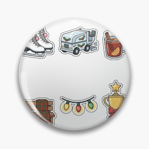 Item preview, Ice Skating Rink Winter Sticker Pack - Figure Skate Favorites Set designed and sold by SimpleP.