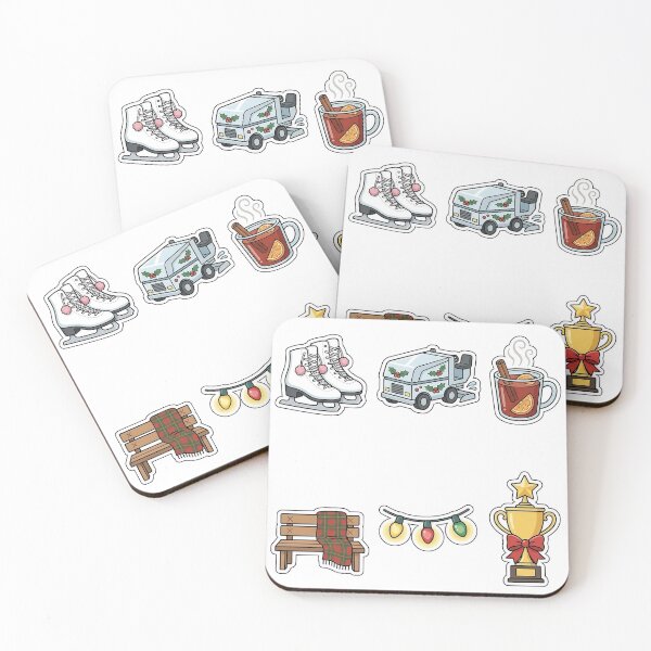 Item preview, Ice Skating Rink Winter Sticker Pack - Figure Skate Favorites Set designed and sold by SimpleP.
