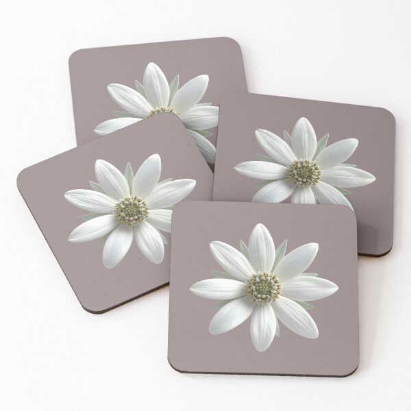 Item preview, Dusty Lavender Elegant Daisy Flower Pattern designed and sold by ​Jyoti Digital Artist.