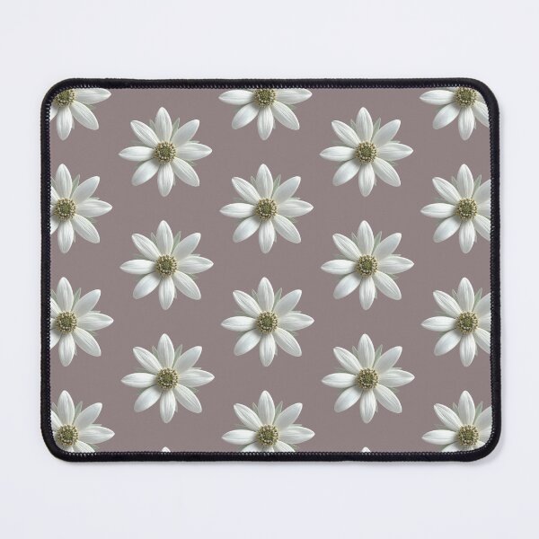 Item preview, Dusty Lavender Elegant Daisy Flower Pattern designed and sold by ​Jyoti Digital Artist.