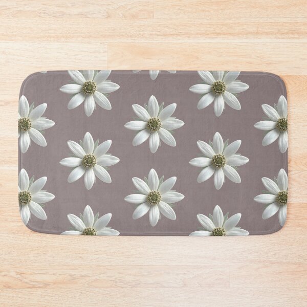 Item preview, Dusty Lavender Elegant Daisy Flower Pattern designed and sold by ​Jyoti Digital Artist.