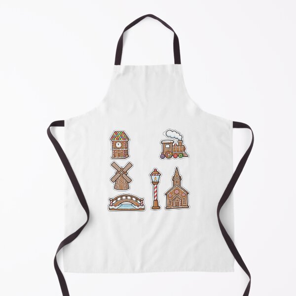 Item preview, Gingerbread Town Christmas Sticker Pack - Candy Architecture Favorites designed and sold by SimpleP.