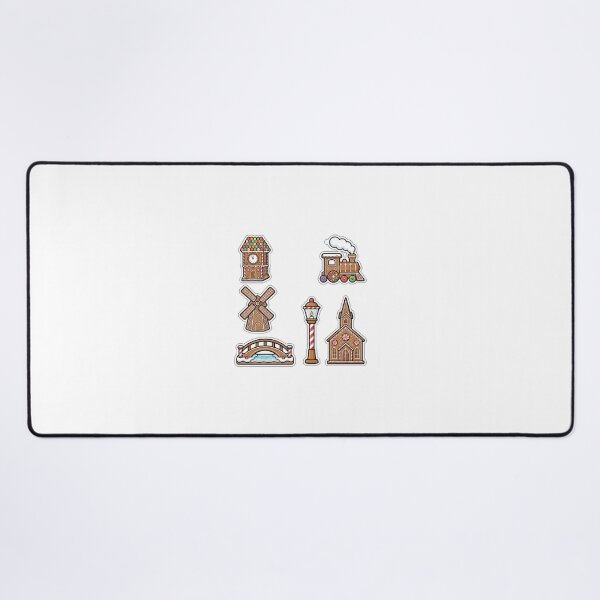 Item preview, Gingerbread Town Christmas Sticker Pack - Candy Architecture Favorites designed and sold by SimpleP.