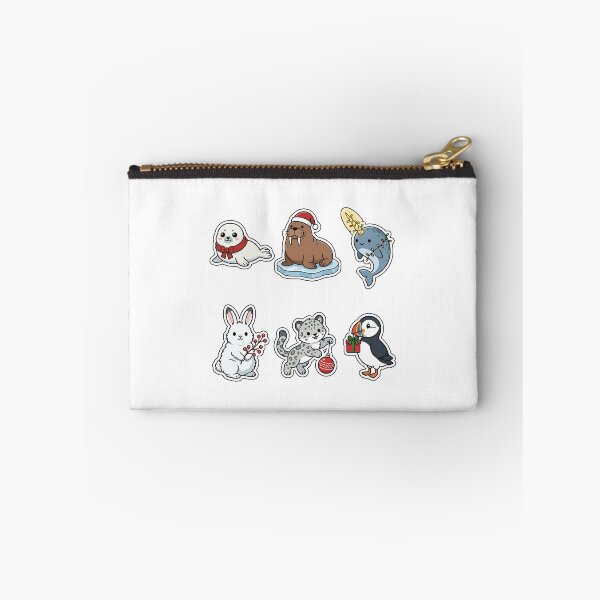 Item preview, Cute Arctic Wildlife Christmas Sticker Pack - Winter Animals Set designed and sold by SimpleP.