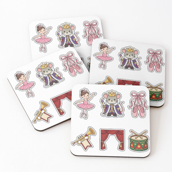 Item preview, Nutcracker Ballet Christmas Sticker Pack - Theater Fantasy Edition designed and sold by SimpleP.