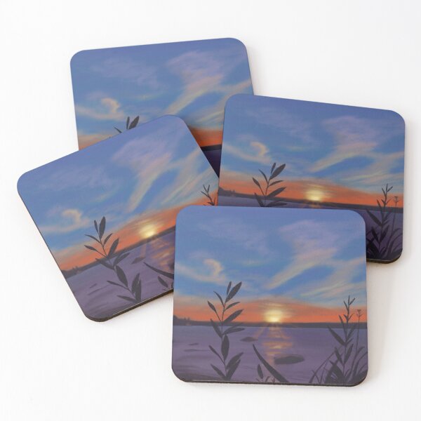 Item preview, Plant Silhouette at Sunset  designed and sold by rondyvaca.