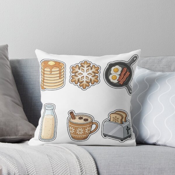 Item preview, Cozy Winter Breakfast Sticker Pack - Holiday Brunch Favorites designed and sold by SimpleP.