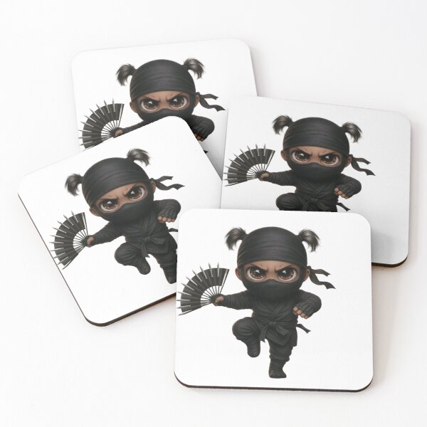 Item preview, Ebony Female: Li'l Ninja Collection  designed and sold by EscapeArtist13.