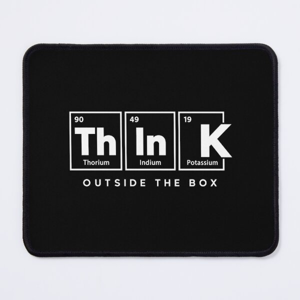 Item preview, Think Outside the Box — Periodic Table designed and sold by MotionBanana Art.