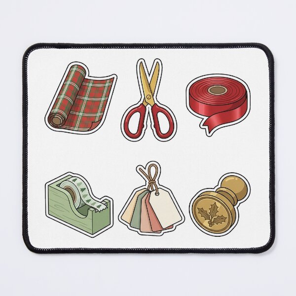 Item preview, Gift Wrapping Station Sticker Pack - Christmas Craft Essentials designed and sold by SimpleP.