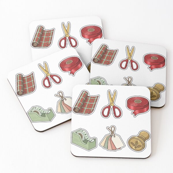 Item preview, Gift Wrapping Station Sticker Pack - Christmas Craft Essentials designed and sold by SimpleP.