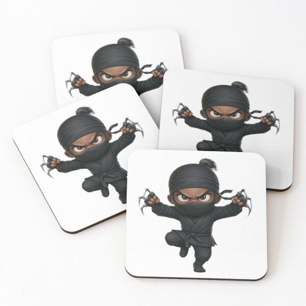 Item preview, Ebony Female: Li'l Ninja Collection  designed and sold by EscapeArtist13.
