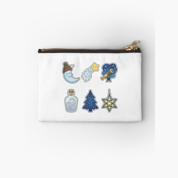Item preview, Celestial Winter Night Sticker Pack - Starry Holiday Magic Set designed and sold by SimpleP.