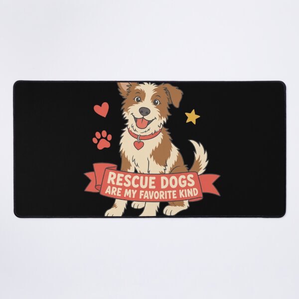 Item preview, Rescue Dogs Are My Favorite Kind Cute Adopt Dog designed and sold by EpicInks24.