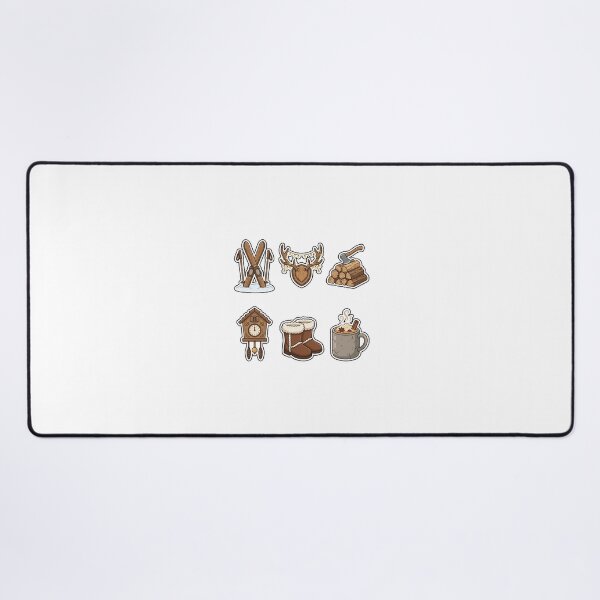 Item preview, Rustic Mountain Lodge Sticker Pack - Cabin Winter Favorites designed and sold by SimpleP.