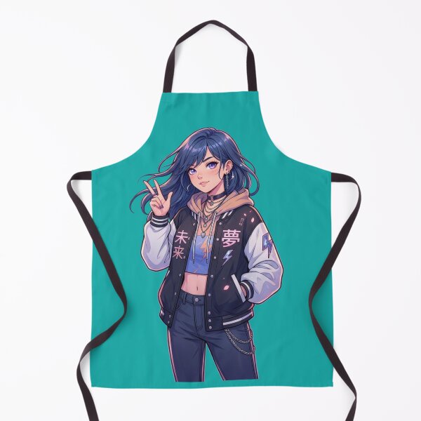 Item preview, Aesthetic Pastel Neon Anime Streetwear Cyber Graphic designed and sold by Ankitjain2504.