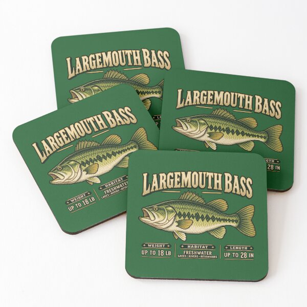 Item preview, LARGEMOUTH BASS designed and sold by KrungiT Design .