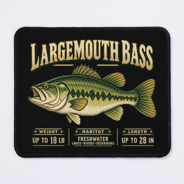 Item preview, LARGEMOUTH BASS designed and sold by KrungiT Design .