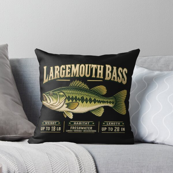 Item preview, LARGEMOUTH BASS designed and sold by KrungiT Design .