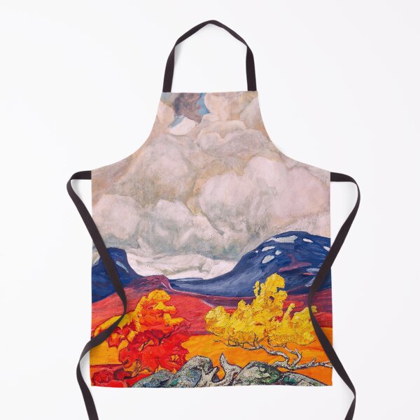 Item preview, Autumn mountain colorful forest landscape painting by Helmer Osslund designed and sold by Jéanpaul  Ferro.