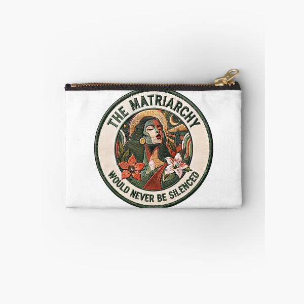 Item preview, The Matriarchy Would Never – Feminist Floral Bumper  designed and sold by gear-posters.