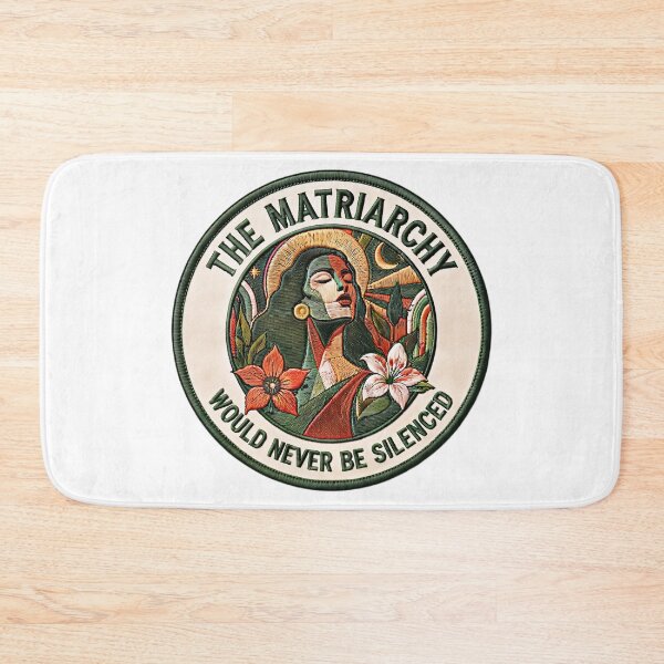 Item preview, The Matriarchy Would Never – Feminist Floral Bumper  designed and sold by gear-posters.