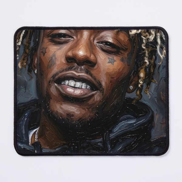 Item preview, Lil uzi vert oil painting designed and sold by maretsad.