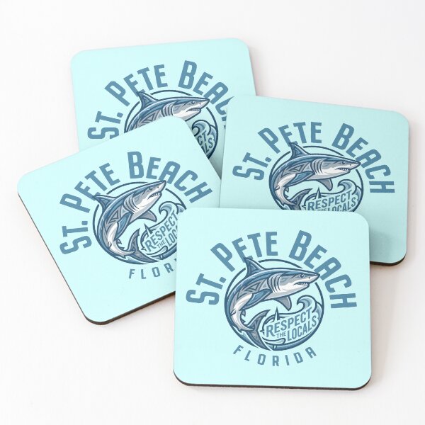 Item preview,  St. Pete BeachFlorida Shark Design designed and sold by Futurebeachbum.