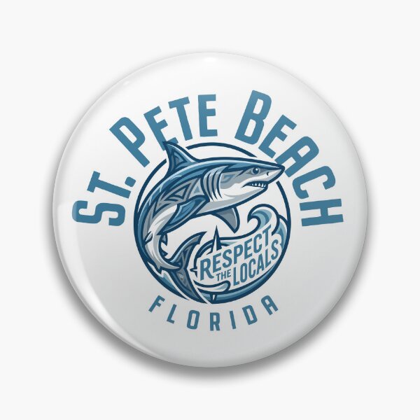 Item preview,  St. Pete BeachFlorida Shark Design designed and sold by Futurebeachbum.