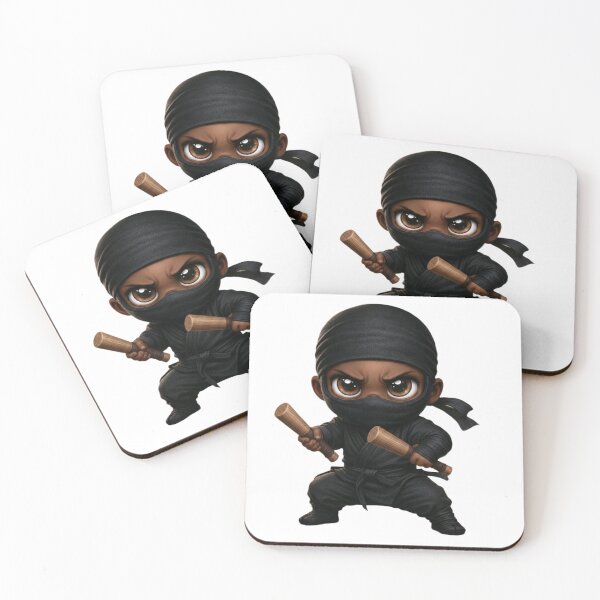 Item preview, Ebony Male: Li'l Ninja Collection  designed and sold by EscapeArtist13.