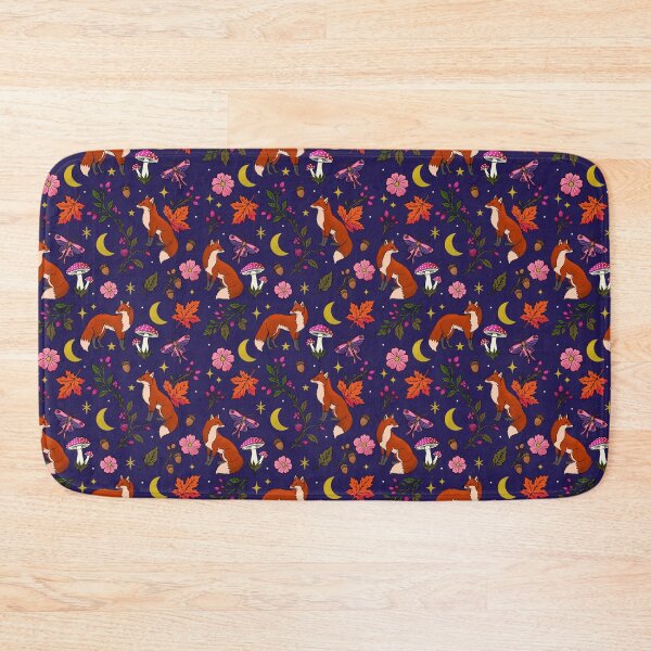 Item preview, Foxglow Forest – Mystical Fox & Autumn Woodland Pattern designed and sold by lydiadesign.